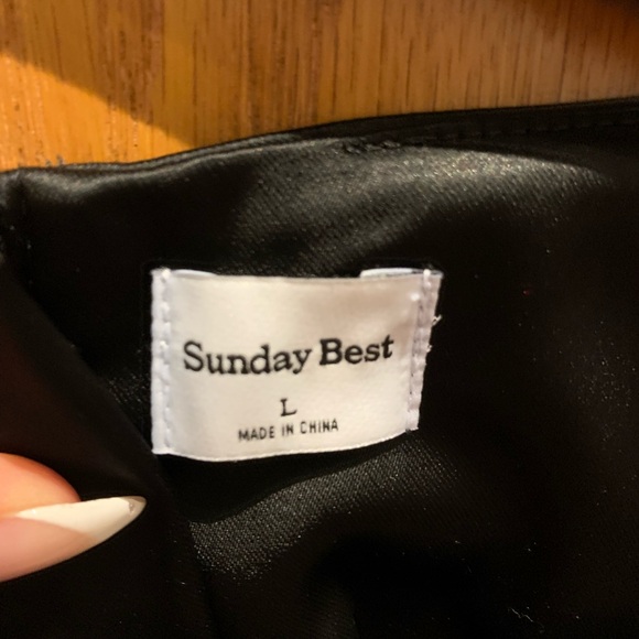ARITZIA SUNDAY BEST Shiloh Satin Bustier - Picture 9 of 13